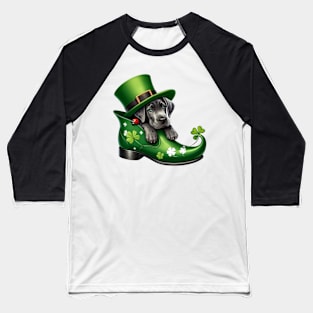 Great Dane Dog Shoes For Patricks Day Baseball T-Shirt